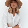 Online Devernois Wide-Brimmed Hat