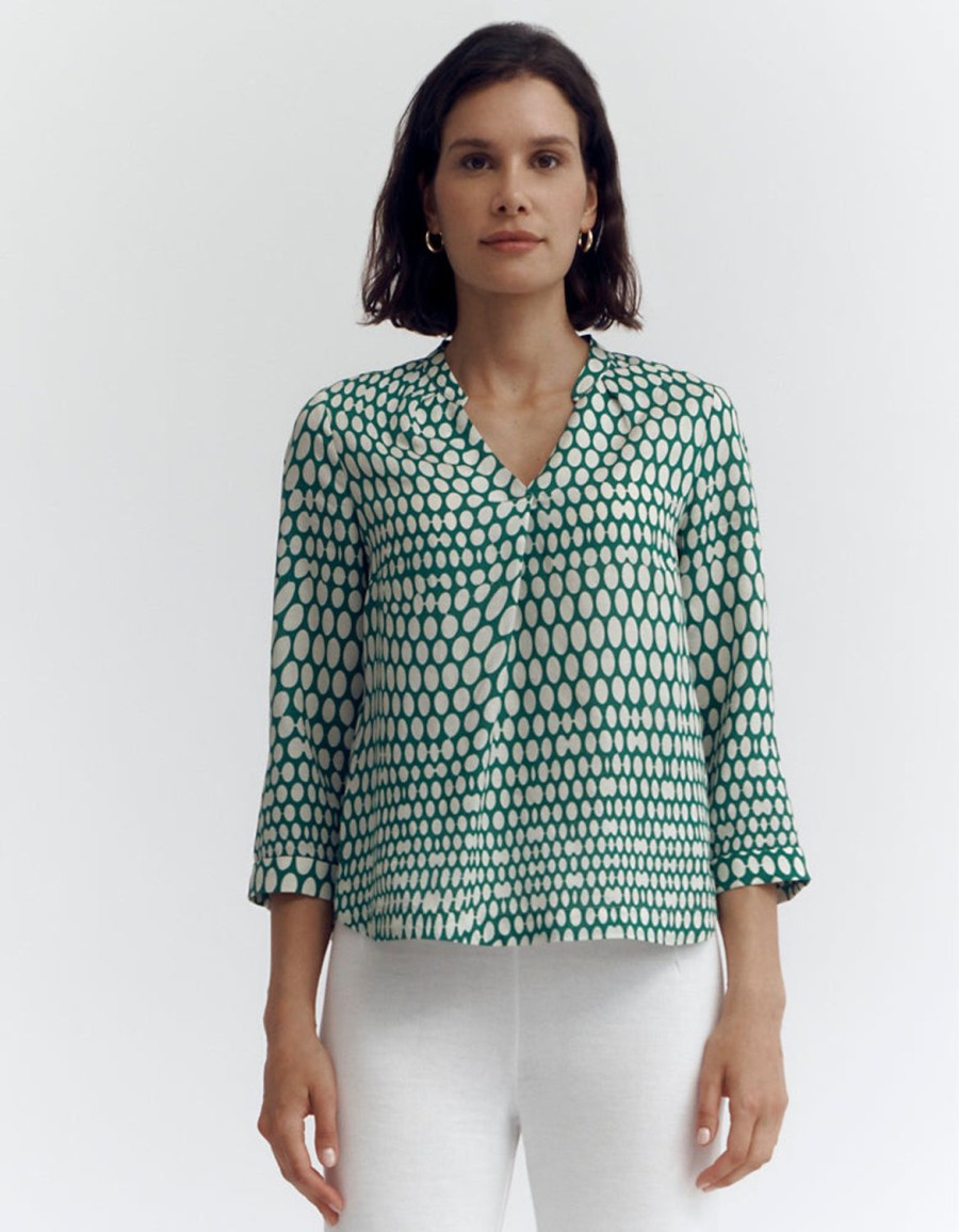 Hot Devernois Printed Blouse