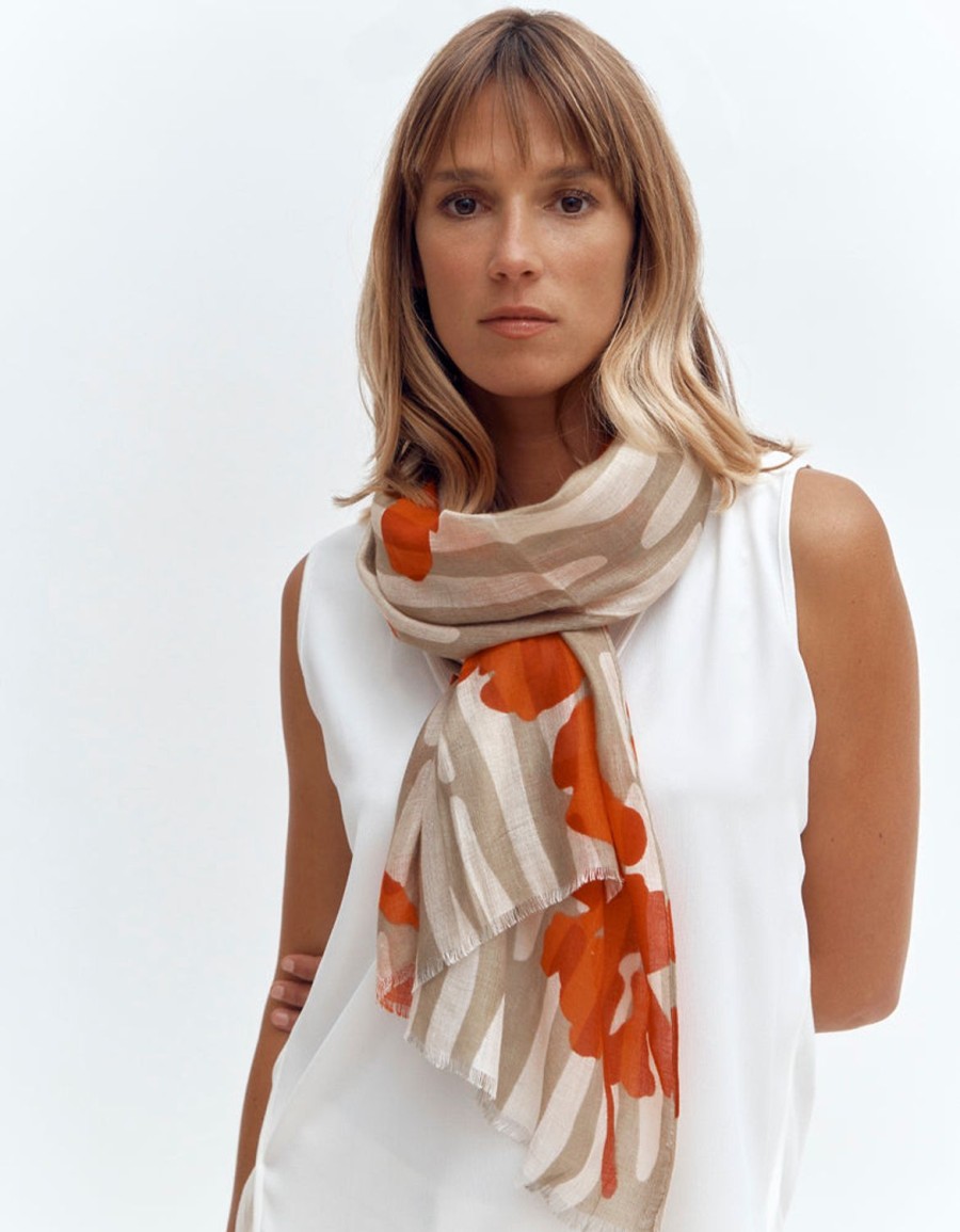 New Devernois Printed Stole