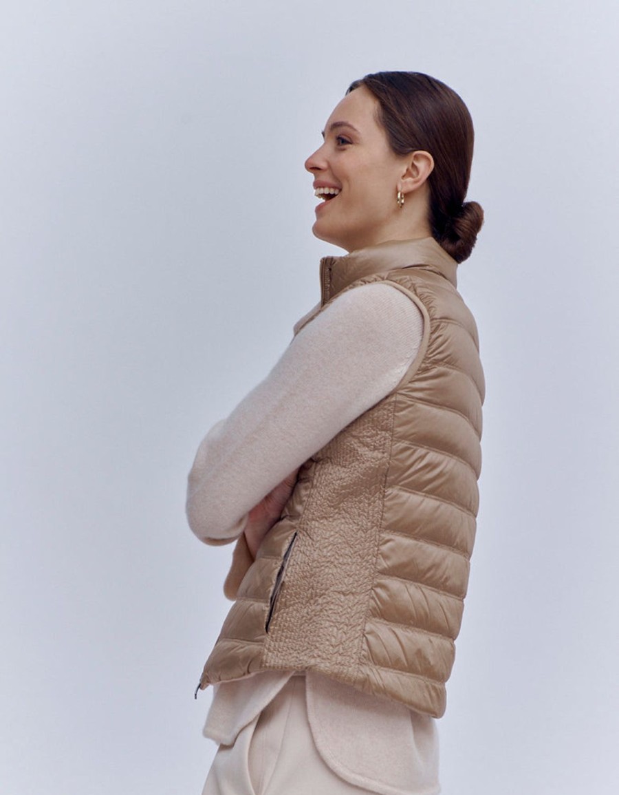 Hot Devernois Sleeveless Down Jacket