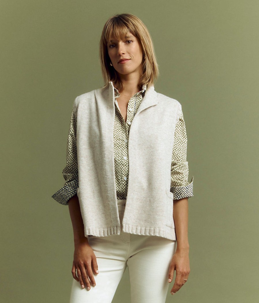 Wholesale Devernois Wool And Cashmere Cardigan