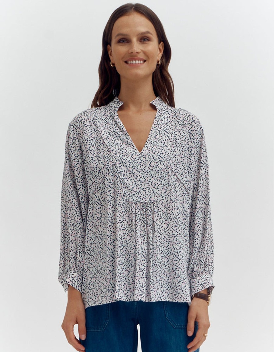 New Devernois Printed Blouse