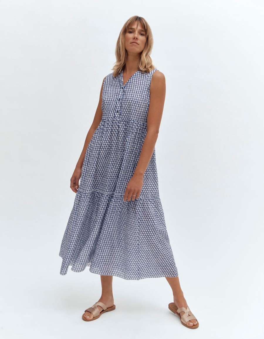 Wholesale Devernois Robe Midi A Volants