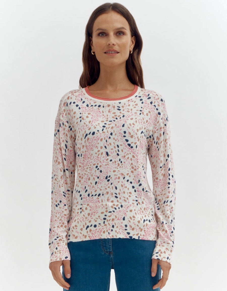 Best Devernois Printed Knit Jumper