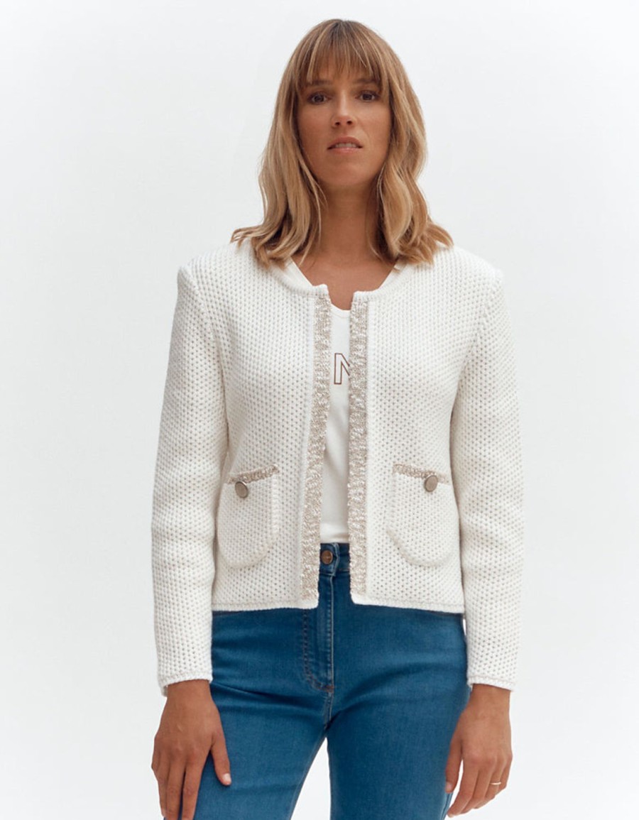 Online Devernois Short Knit Jacket