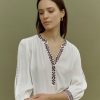 Online Devernois Embroidered Blouse