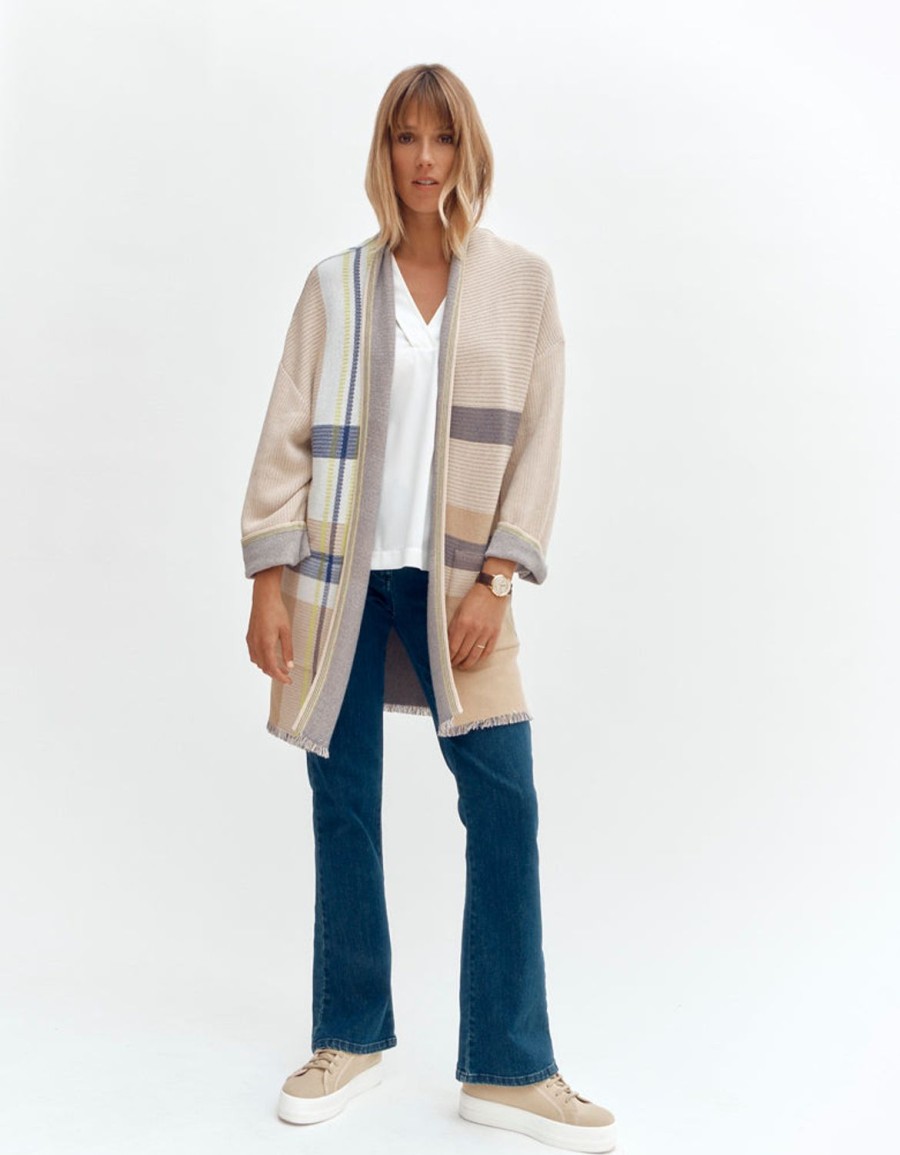 Best Devernois Jacquard Knit Coat