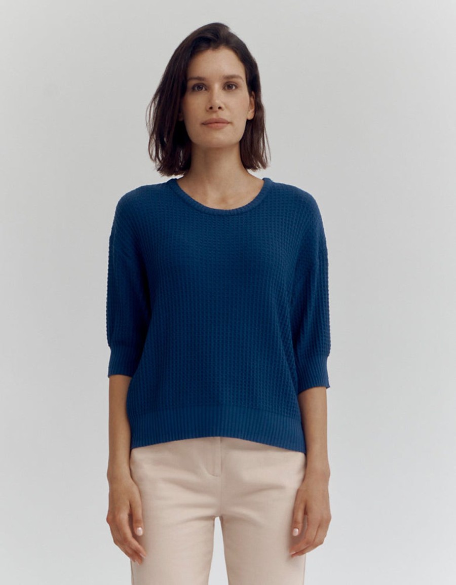 New Devernois 3/4 Sleeve Sweater