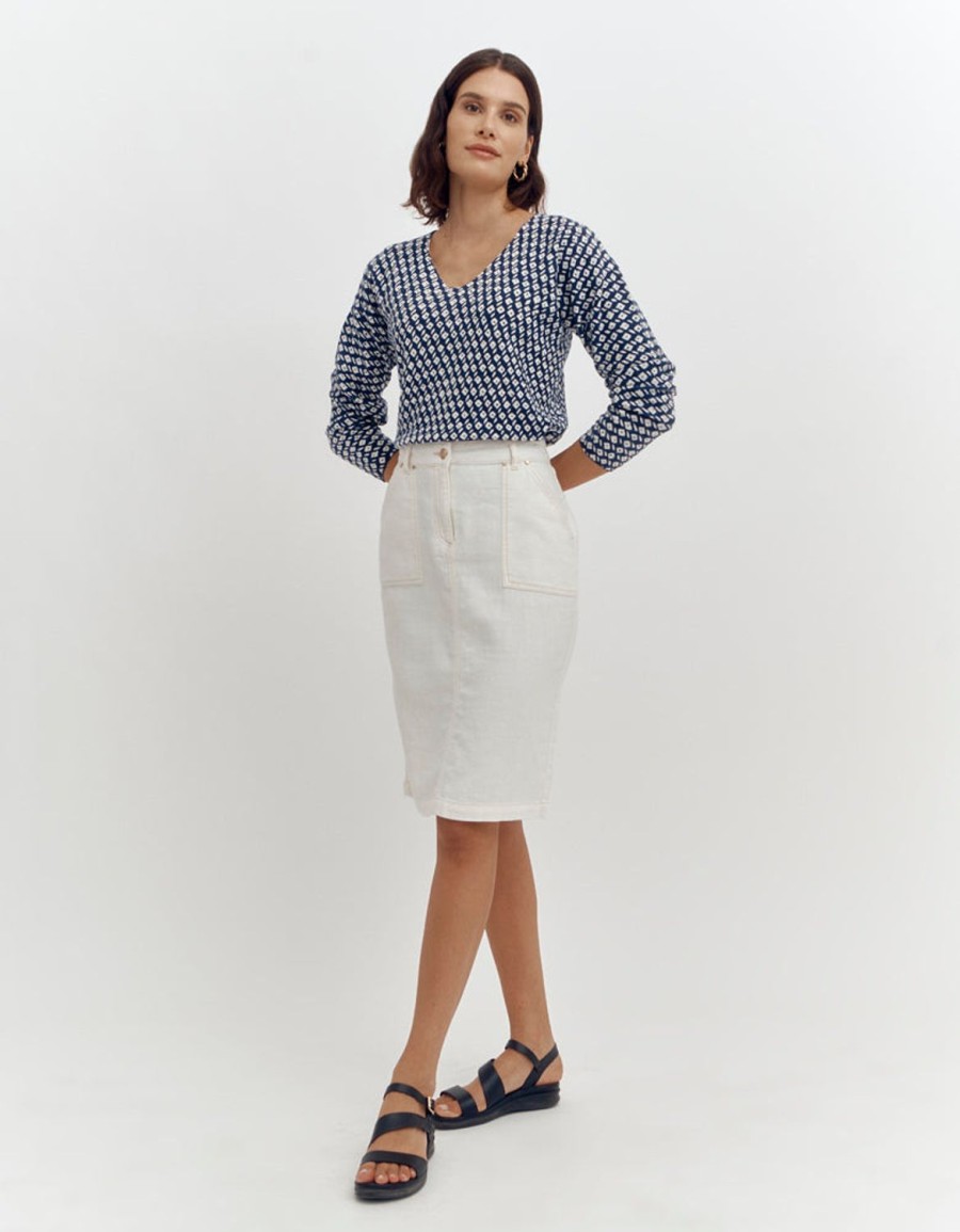 Online Devernois Straight Skirt