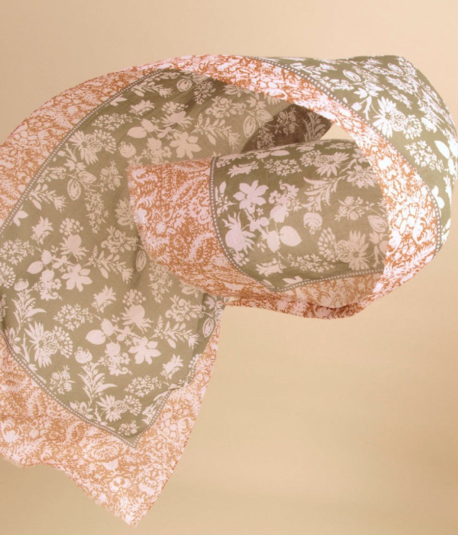 Online Devernois Printed Cotton Stole