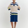 Wholesale Devernois Knit Polo Dress