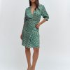 Clearance Devernois Wrap Blouse Dress